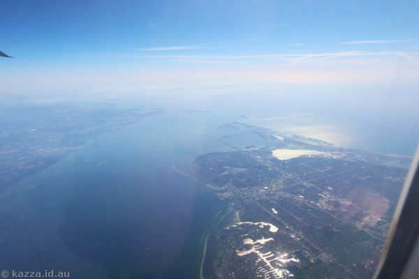 View over Tampa Bay - where we'll be cruising out of in a few days' time